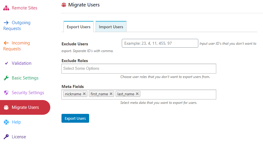 Migrate Users Using Share Logins