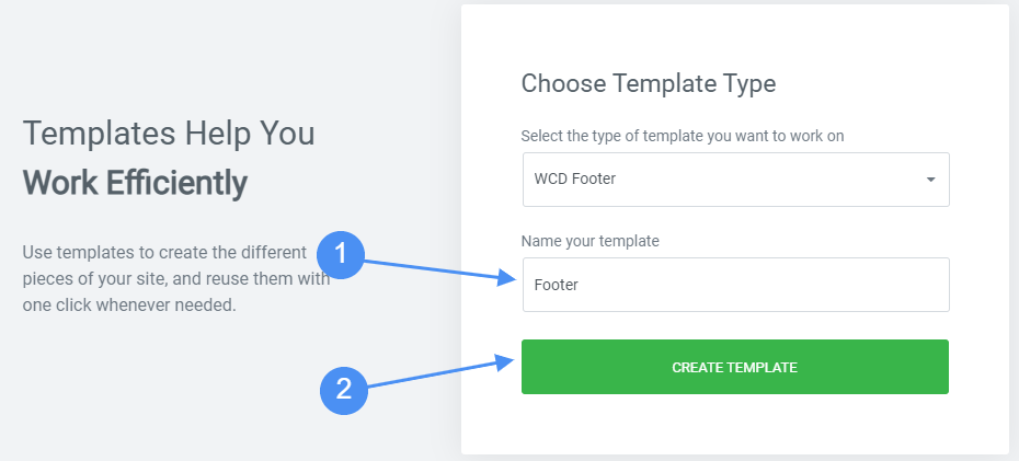 Rename the footer template